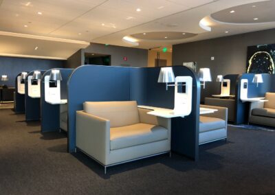 United Airlines Lounge, Houston, EUA